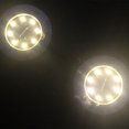 thumbnail image 3 of Advancent 4 uds/1 ud. 8 LED de energía Solar luz enterrada lámpara de tierra al aire libre camino luz punto lámpara patio jardín césped paisaje Type2 NO2 Advancent HW4217-02B, 3 of 6
