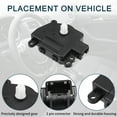 thumbnail image 3 of Reemplazo del actuador de control de la puerta de mezcla de calefacción HVAC Unique Bargains para Dodge para Ram Durable No.68048902AA 1 Pcs, 3 of 6