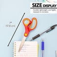 thumbnail image 2 of BAZIC 7" Soft Grip Stainless Steel Scissors, Straight Handle, 24-Pack, 2 of 7