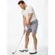 thumbnail image 5 of Pantalones cortos JMIERR Hybrid Chino para hombre, corte ajustado, 18 cm, entrepierna, gris, 2XL, 5 of 9