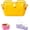 Yellow, variant on Waterproof Silicone Tote Bag,Foldable Waterproof Beach Bag,for Pool, Gym & Travel, Easy Clean Tote