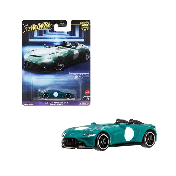 Vehículo de Colección Hot Wheels Collector Aston Martin V12 Speedster