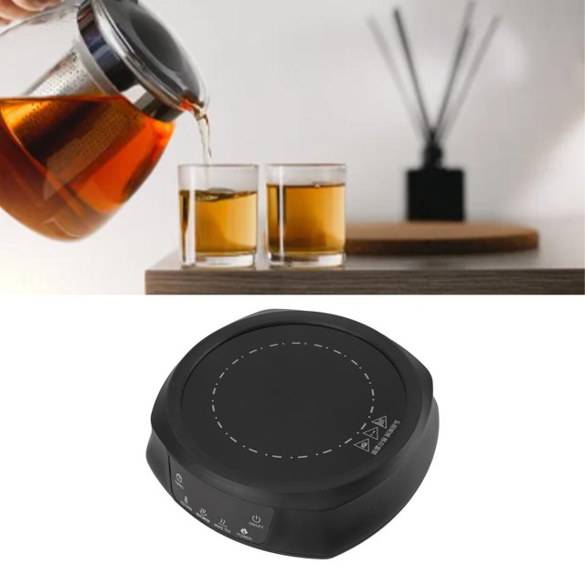 Portable 800W Electric Mini Stove, Multi Functional Heating, 8 Adjustable Power Levels, Customizable Timer, Mini and Portable for Boiling Water Making Tea Coffee