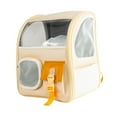 thumbnail image 1 of Mochila Portátil jinwen para Transporte de Viaje de gato Portador de gato transparente, 1 of 8