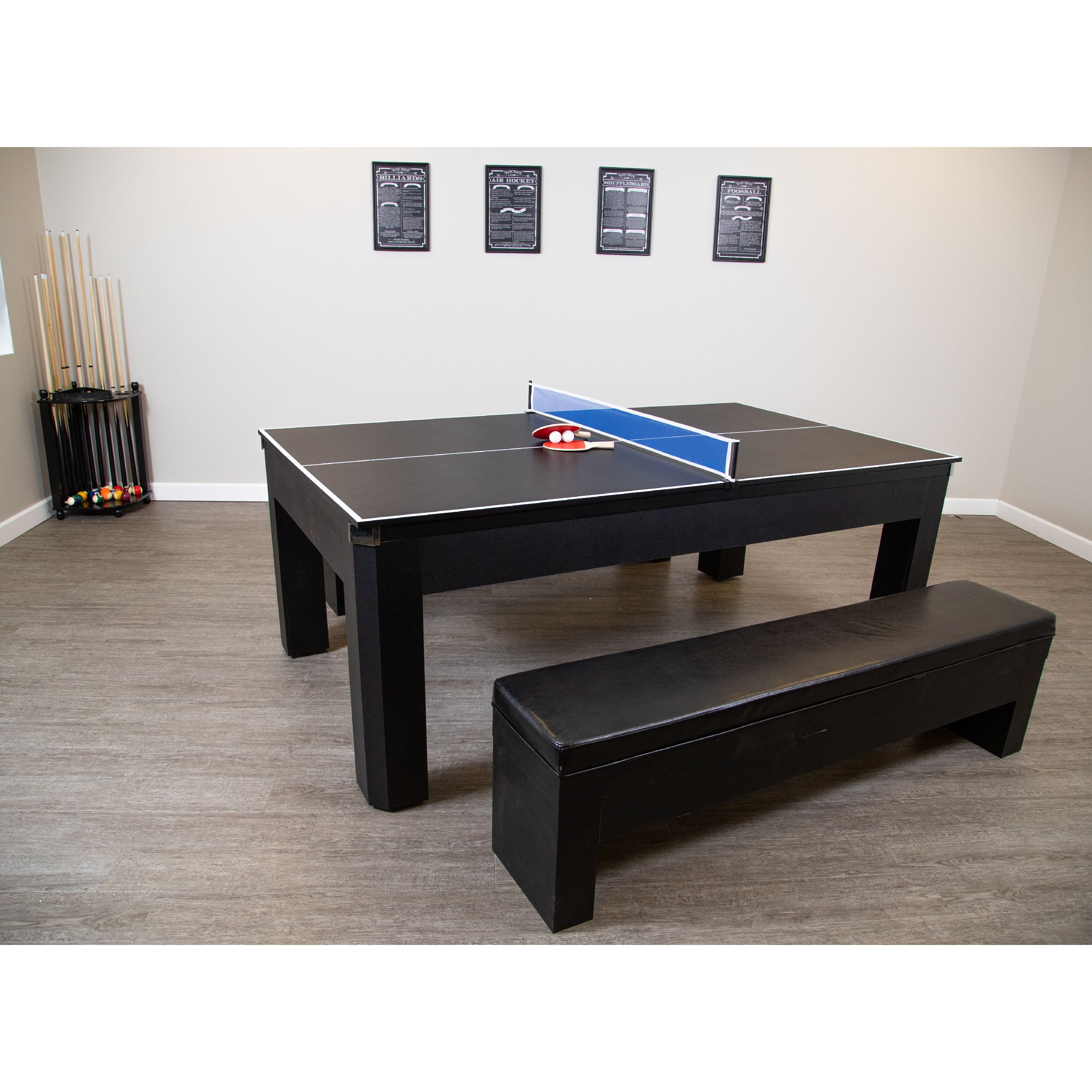 Hathaway Games Park Avenue 7-ft Pool Table Combo Set with Benches – Game  Room Shop