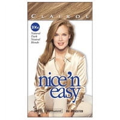 Clairol Nice N Easy Permanent Hair Color, Natural Dark Neutral Blonde #106A - Kit