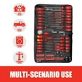 thumbnail image 2 of TOPEX 100 PCs Screwdriver Set Non-Slip Precision Screw Bits Sockets Kit w/ Oxford Bag, 2 of 10