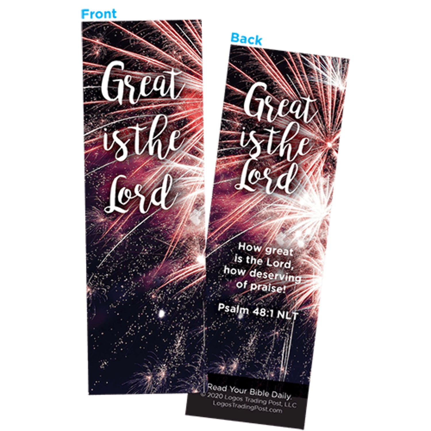 120 Assorted Children and Youth Bible Verse Bookmarks Box Set - 60 Individual Designs, 2 of Each Design