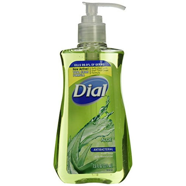 Dial Liquid Soap Aloe Pump 7.5 Oz