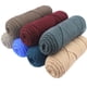 thumbnail image 2 of Nvzi Hilo de fibra mixta de 8 hebras para ganchillo - 2 rollos de hilo marrón claro, paquetes de hilo suave de primera calidad para proyectos de ganchillo, hilo duradero para manualidades., 2 of 4