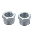 thumbnail image 1 of HongBoW Hardware 2 piezas/paquete de acero inoxidable 304 casquillo reductor hexagonal 3000 Psi casquillo reductor de montaje de tubería de alta presión 1" NPT macho x 3/4 NPT hembra, 1 of 5