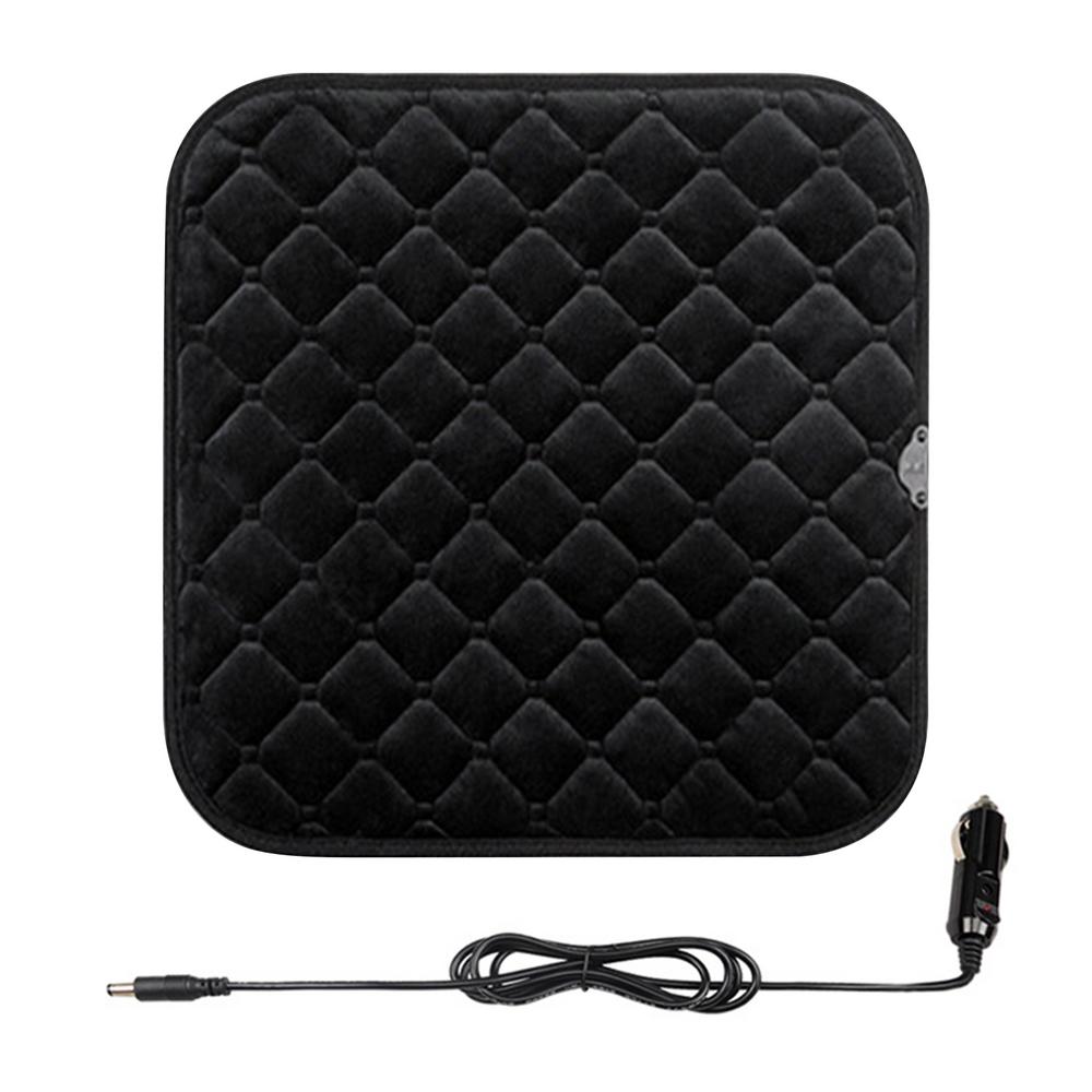 Famure Heated Car Seat 12V Universal Heated Car Seat Cover Adjustable