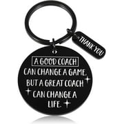 Soccer Coach Thank You Gift keychain for men women Baseball Softball Hockey Coach Appreciation Gift for Tennis