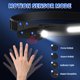 thumbnail image 3 of Linterna frontal recargable de 2 piezas, linterna frontal LED superbrillante, linterna frontal de haz ancho de 230 ° con inducción de todas las perspectivas, faros impermeables de 5 modos pa, 3 of 5