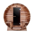 thumbnail image 6 of ALEKO Outdoor 6 -8 Person Red Cedar Wet Dry Barrel Sauna with Heater, 6 of 18