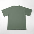 thumbnail image 2 of Ticikt Boys Short Sleeve Henley Shirt Kids Casual Button Front Summer T-Shirts Tops Tees,Color:Army Green,Size:13-14 Years, 2 of 7