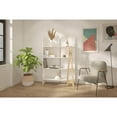 thumbnail image 4 of Nexera 4 Tier Ladder Bookshelf, White, 4 of 6