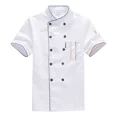 thumbnail image 1 of Filipina Chef Transpirable Suaveusable Manga Corta Uniforme, 1 of 7
