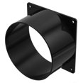 thumbnail image 1 of KAKOWELY Dryer Duct Connector Duct Connector Flange Black ABS Replacement 1Pcs, 1 of 8