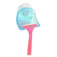 thumbnail image 5 of sweethay 1 pieza de plástico azul con ventosa para maquinilla de afeitar, soporte para maquinilla de afeitar para baño, estante de almacenamiento para Azul 2piezas sweethay CBP006581, 5 of 5