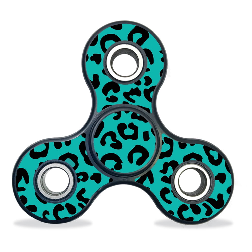 fidget cube leopard print