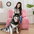 thumbnail image 4 of BYBYME Folding Sofa Bed,Convertible Floor Couch for Adult with Pillow with High Density Foam Filling,Comfort Floor Sofa Portable Chair for Bedroom Living Room,Pink,Single, 4 of 8