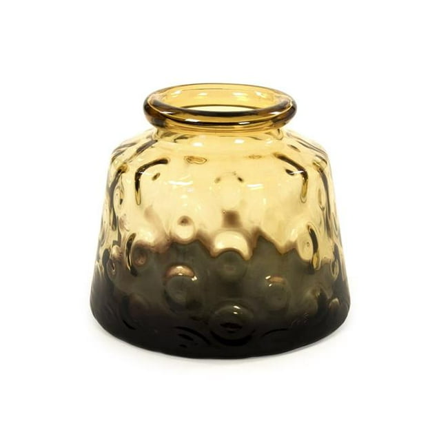 Zentique ZEN-JY643 Pot en Verre Ambre Ombre