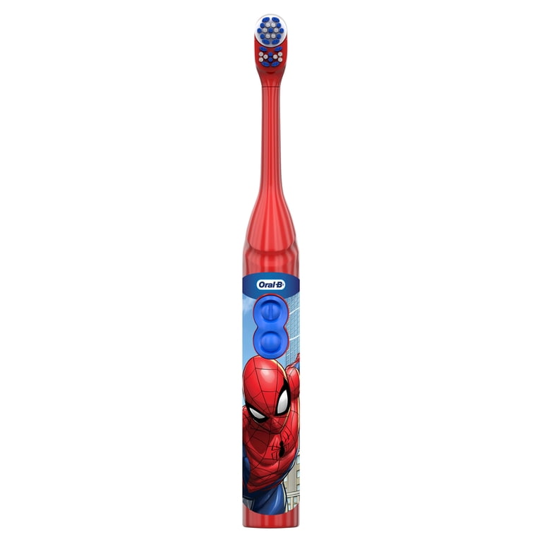 Oral-B Kids Spiderman Battery Toothbrush, Soft Bristles photo 8