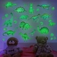 thumbnail image 5 of 2 piezas de calcomanías de pared de dinosaurios de acuarela, pegatinas removibles de pies de dinosaurio para dormitorio, decoración de pared para sala de juegos de guardería de dinosaurios l, 5 of 5