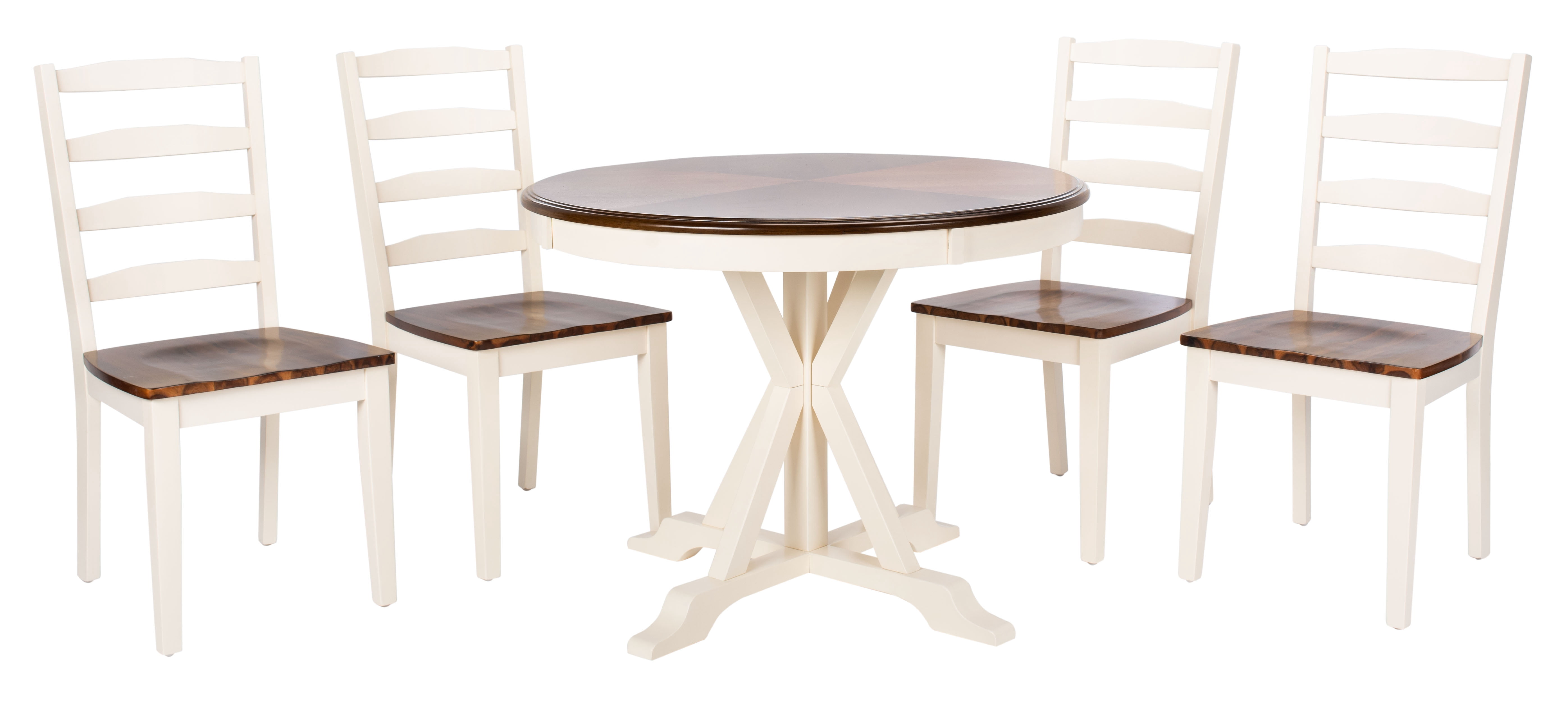 SAFAVIEH Shay 5-Piece Dining Set White / Natural