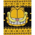 thumbnail image 3 of Garfield Men's Big Grin Fair Isle Design Knit Pullover Holiday Ugly Christmas Sweater, 3 of 6