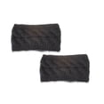 thumbnail image 2 of Sonducket Diadema de invierno para mujer, orejeras de ganchillo, motocicleta para mujer, color negro Accesorio para el cabello Negro Sonducket AP009482-01B, 2 of 6