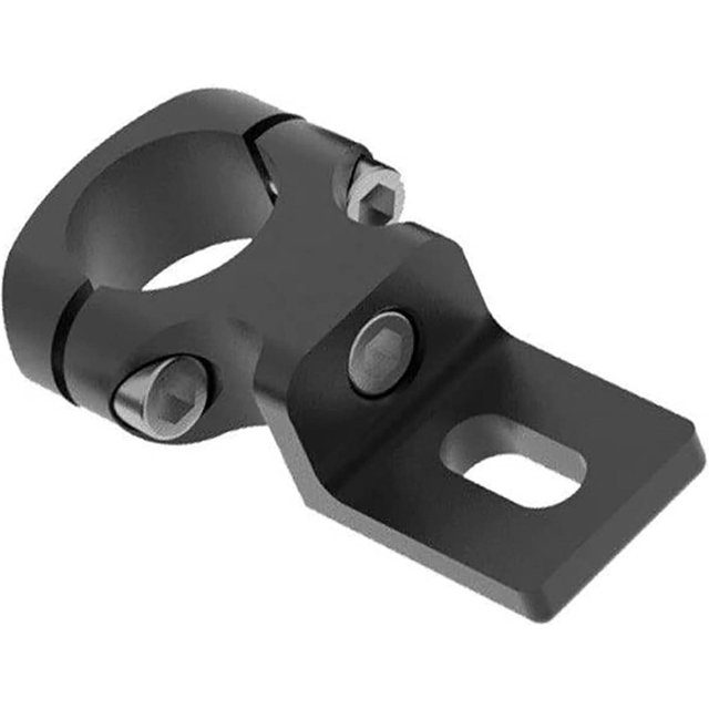 Soporte para faros delanteros, manillar universal, 22 mm, 7/8 pulgadas, soporte para faros delanteros de motocicleta, abrazadera de tubo para Cafe Racer Chopper, soporte de montaje para faro