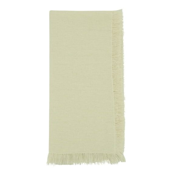 Saro Lifestyle Fringed Table Napkin (Set of 4)