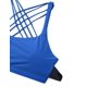 thumbnail image 4 of Sostén Deportivo CRZ YOGA Sin Aros con Tirantes y Relleno Azul Talle S, 4 of 4