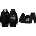 thumbnail image 4 of KidS Jesus Loves You Hoodie Long Sleeve Warm Graphic Hoodies Oversize Pullover and Jogger Pants 2 Pcs Winter Clothes Clothes for Teen Girls 3-4 Years Trendy Cute&nbsp;Boys Girls&nbsp;Clothing, 4 of 5