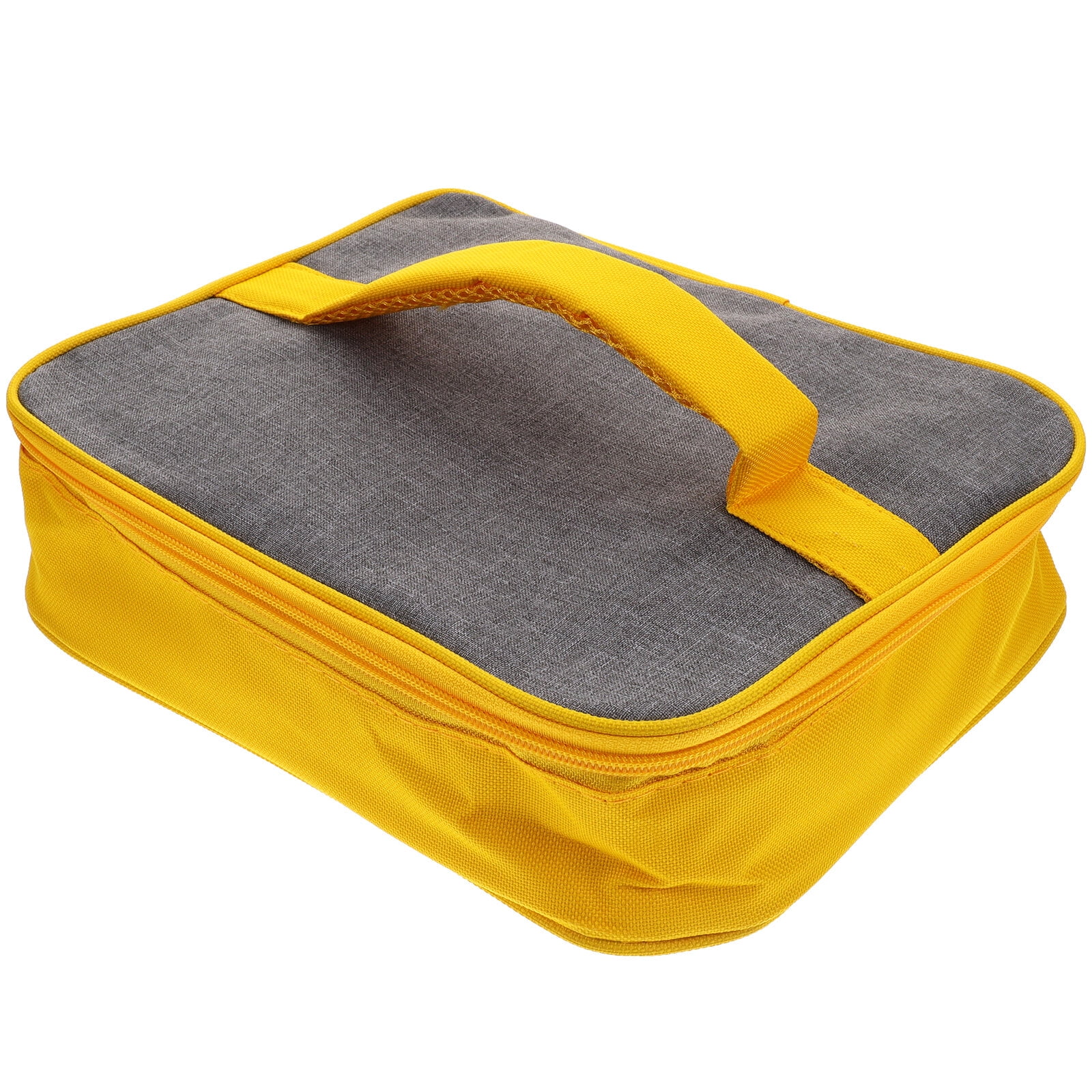 Bento Box Carrier Rectangle Lunch Bag Aluminum Foil Liner Lunch Carrier