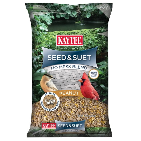 Alimento para aves Kaytee mezcla de semillas y sebo con maní 4,5 kg