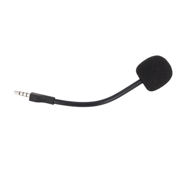 Micro de Juego de Reemplazo, Cancelación de Ruido de 3.5 mm Auriculares Desmontables de Alta Sensibilidad Auriculares Micrófono Reemplazo Para Accesorio