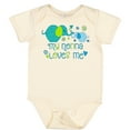 thumbnail image 3 of Inktastic My Nonna Loves Me Cute Elephants Boys or Girls Baby Bodysuit, 3 of 5