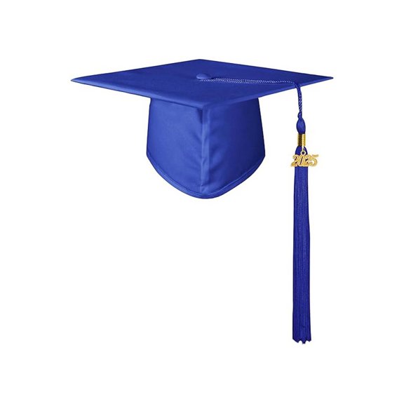 HJYCHN Graduation Cap Unisex Student Commencement Hat For Adult Academic Celebration Blue One Size