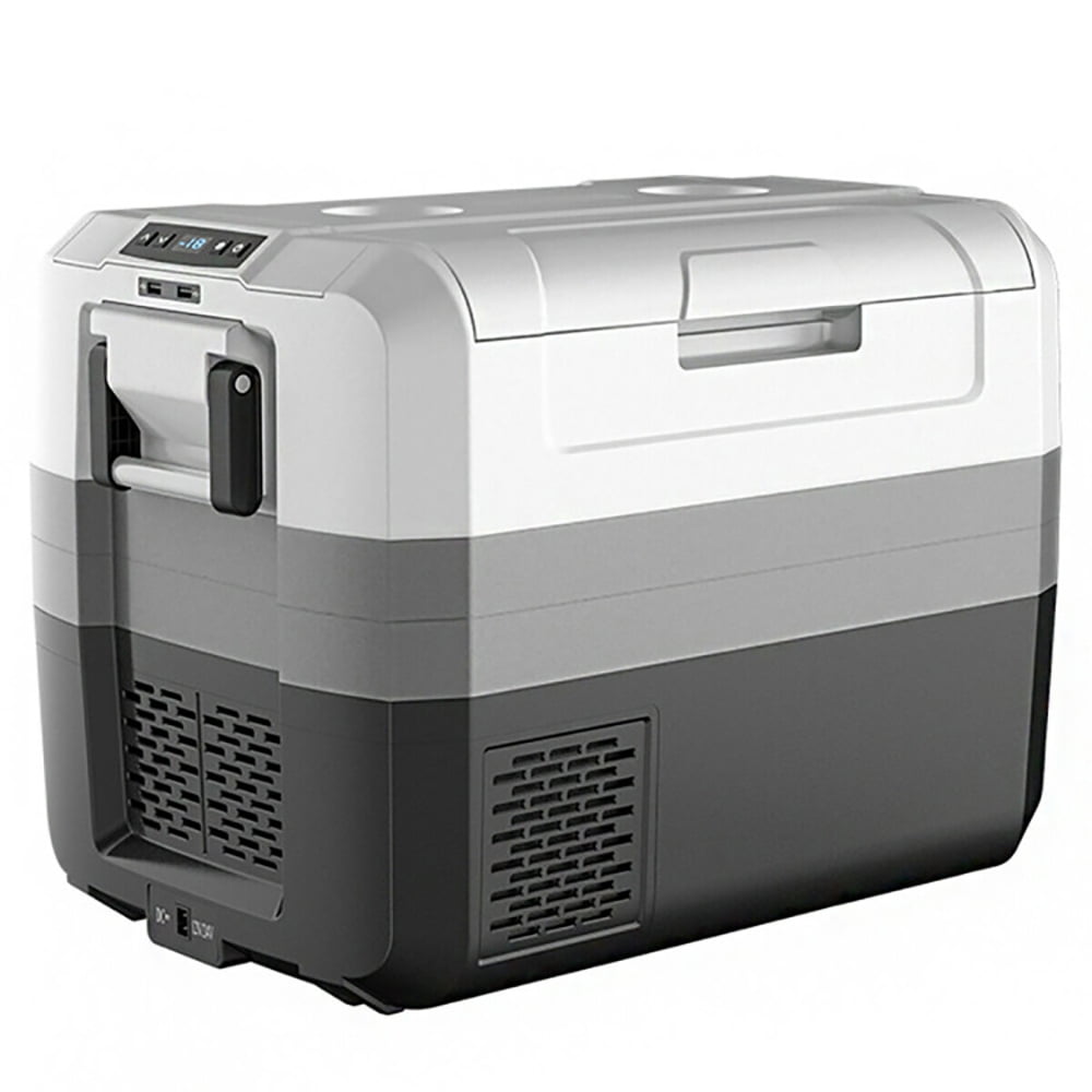 Resenkos 58 Quart Portable Electric Camping Car Cooler, Portable Freezer for Camping, Truck, RV, Travel, Boat and Home Use