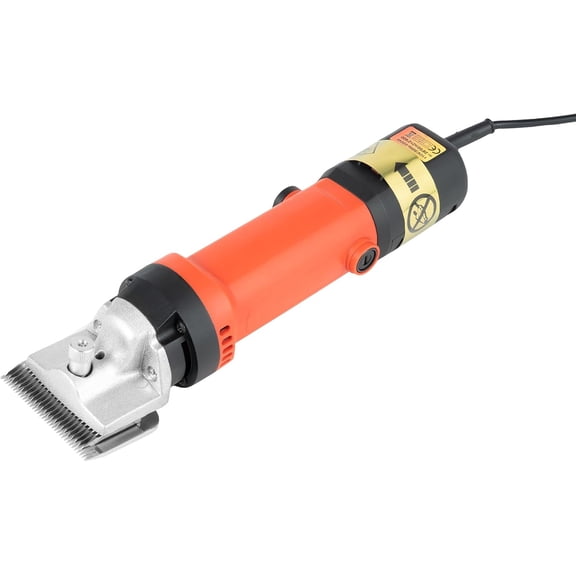 Electric Horse Clipper, Professional Animal Hair Trimmer with 6-Speed Adjustable Motor, Low Noise & Low Vibration for Horses, Alpacas, Cattle, Sheep & Goats (350W)