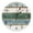E70, variant on Wood Grain Blue Text Beach Bedroom Wall Clock Large Modern Kitchen Dinning Round Wall Clocks Living Room Watch Home Decor（14 Inch）