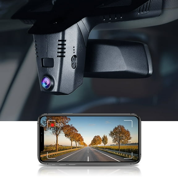 Fitcamx 4K Dash Cam Adapts for BMW 5 7 Series 2018-2023 530i 540i 530e M550i 740i 750i M760i 745e Xdrive (G30/G11), OEM Look, Plug & Play, 64GB Card