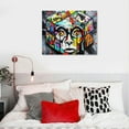 thumbnail image 4 of COMIO  Banksy Canvas Wall-Art for Bedroom - Street Graffiti Wall Art Abstract Painting Pop Art Wall Decor Modern Home Office Decor, 4 of 4