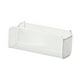 thumbnail image 3 of Cesta colgante de almacenaje, organizador de mesilla de noche, revistero multifuncional, hecha de Blanco L, 3 of 7