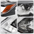 thumbnail image 4 of For 2017-2020 Nissan Rogue SL SL Hybrid LED Headlights Assembly Lamps Left+Right, 4 of 7