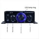 thumbnail image 3 of Mini Amplificador de Audio Estéreo Digital HIFI de 12 V y 400 W, Amplificador FM para Coche, Radio, Hogar, Cine, Micrófono AK170, 3 of 6