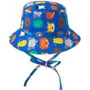 Kids Toddler Baby Summer Bucket Sun Hat Breathable Adjustable Fisherman Hats UPF 50+